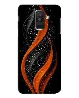 Чехол для Samsung Galaxy A6 Plus 2018 (A605) с картинкой «Огненная звездная волна»