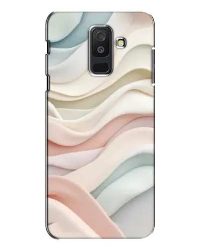 Чехол для Samsung Galaxy A6 Plus 2018 (A605) с картинкой «Пастельные нежные волны» Чехол для Samsung Galaxy A6 Plus 2018 (A605) с картинкой «Пастельные нежные волны»