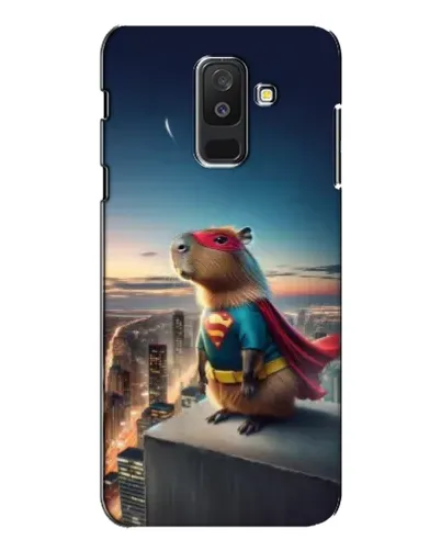 Чехол для Samsung Galaxy A6 Plus 2018 (A605) с картинкой «Капи-мен супергерой» Чехол для Samsung Galaxy A6 Plus 2018 (A605) с картинкой «Капи-мен супергерой»