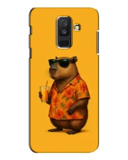 Чохол для Samsung Galaxy A6 Plus 2018 (A605) з картинкою «Капібара на відпочинку» Чохол для Samsung Galaxy A6 Plus 2018 (A605) з картинкою «Капібара на відпочинку»