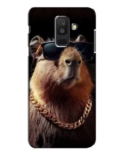 Чохол для Samsung Galaxy A6 Plus 2018 (A605) з картинкою «Капібара золотий ланцюг» Чохол для Samsung Galaxy A6 Plus 2018 (A605) з картинкою «Капібара золотий ланцюг»