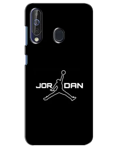 Чехол для Samsung Galaxy A60 2019 (A605F) с картинкой «Nike Pink Swirl»