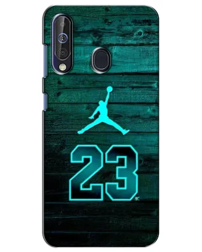 Чехол для Samsung Galaxy A60 2019 (A605F) с картинкой «Jordan Cyan 23»