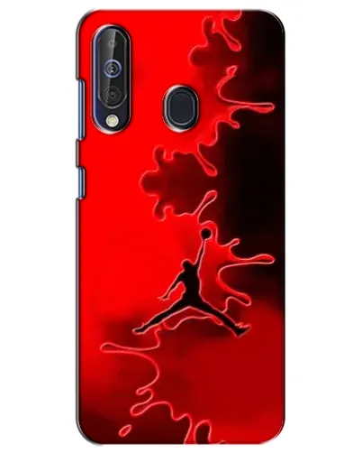 Чехол для Samsung Galaxy A60 2019 (A605F) с картинкой «Jordan Red Smoke»