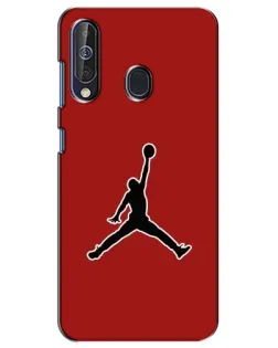 Чехол для Samsung Galaxy A60 2019 (A605F) с картинкой «Jordan Red Back»