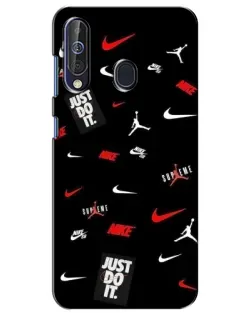 Чехол для Samsung Galaxy A60 2019 (A605F) с картинкой «Nike Mix Pattern»