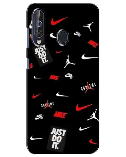 Чехол для Samsung Galaxy A60 2019 (A605F) с картинкой «Nike Mix Pattern»