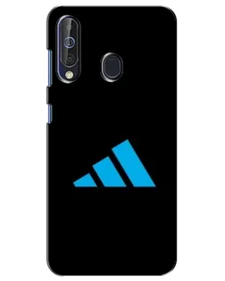Чехол для Samsung Galaxy A60 2019 (A605F) с картинкой «Adidas Cyan Logo»
