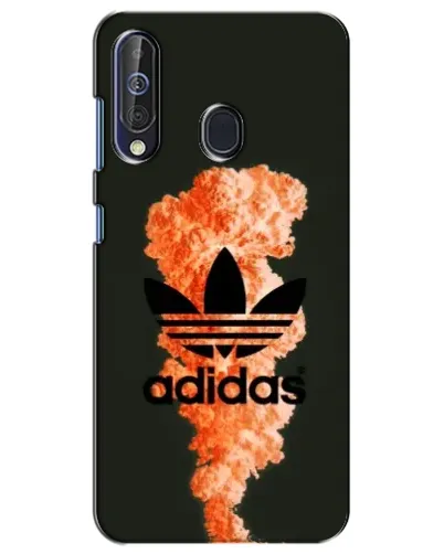 Чехол для Samsung Galaxy A60 2019 (A605F) с картинкой «Оранжевый дым Adidas»