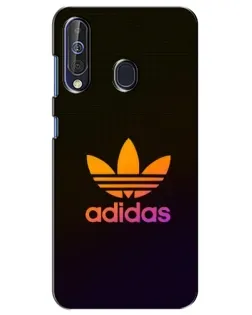 Чехол для Samsung Galaxy A60 2019 (A605F) с картинкой «Градиент Adidas»