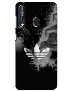 Чехол для Samsung Galaxy A60 2019 (A605F) с картинкой «Абстрактный дым Adidas»