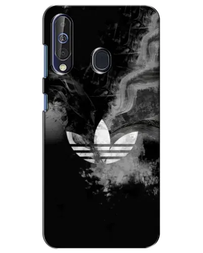 Чехол для Samsung Galaxy A60 2019 (A605F) с картинкой «Абстрактный дым Adidas»