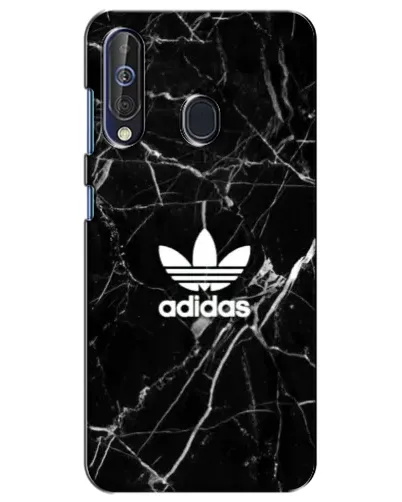 Чехол для Samsung Galaxy A60 2019 (A605F) с картинкой «Белый мрамор Adidas»