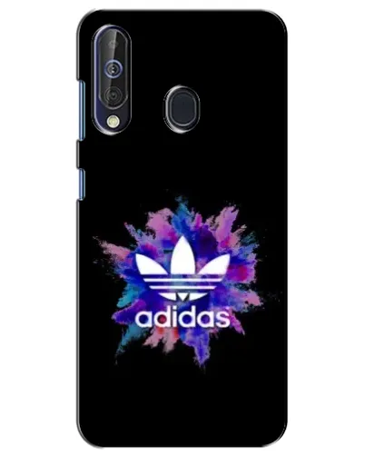 Чехол для Samsung Galaxy A60 2019 (A605F) с картинкой «Взрыв красок Adidas»