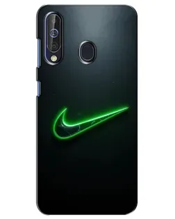 Чохол для Samsung Galaxy A60 2019 (A605F) з картинкою «Неоновий контур Nike»