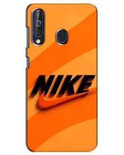 Чехол для Samsung Galaxy A60 2019 (A605F) с картинкой «Оранжевый драйв Nike» Чехол для Samsung Galaxy A60 2019 (A605F) с картинкой «Оранжевый драйв Nike»