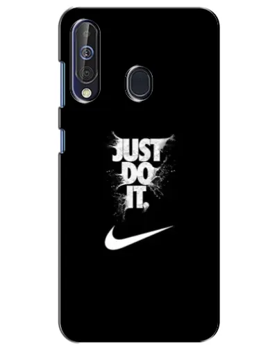 Чехол для Samsung Galaxy A60 2019 (A605F) с картинкой «Текстовый принт Nike» Чехол для Samsung Galaxy A60 2019 (A605F) с картинкой «Текстовый принт Nike»