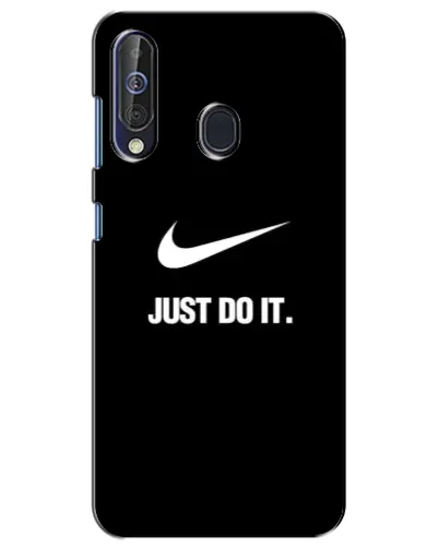 Чехол для Samsung Galaxy A60 2019 (A605F) с картинкой «Классический принт Nike» Чехол для Samsung Galaxy A60 2019 (A605F) с картинкой «Классический принт Nike»