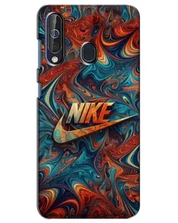 Чехол для Samsung Galaxy A60 2019 (A605F) с картинкой «Nike в абстракции»