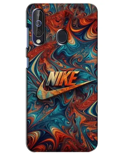 Чехол для Samsung Galaxy A60 2019 (A605F) с картинкой «Nike в абстракции» Чехол для Samsung Galaxy A60 2019 (A605F) с картинкой «Nike в абстракции»