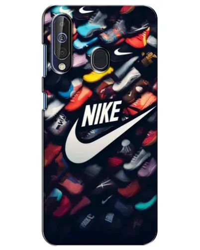 Чехол для Samsung Galaxy A60 2019 (A605F) с картинкой «Коллекция кроссовок Nike» Чехол для Samsung Galaxy A60 2019 (A605F) с картинкой «Коллекция кроссовок Nike»
