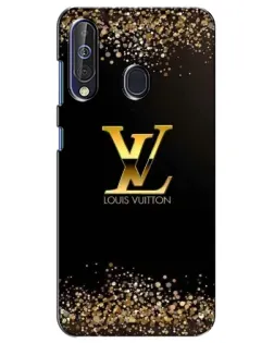 Чехол для Samsung Galaxy A60 2019 (A605F) с картинкой «LV — золотые искры»