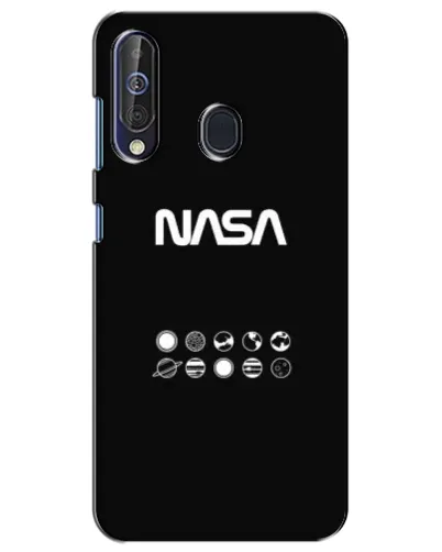 Чехол для Samsung Galaxy A60 2019 (A605F) с картинкой «NASA — технический принт»