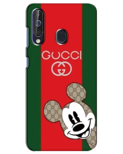 Чехол для Samsung Galaxy A60 2019 (A605F) с картинкой «Gucci — полосы и Микки» Чехол для Samsung Galaxy A60 2019 (A605F) с картинкой «Gucci — полосы и Микки»