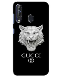 Чохол для Samsung Galaxy A60 2019 (A605F) з картинкою «Gucci — срібний лев»