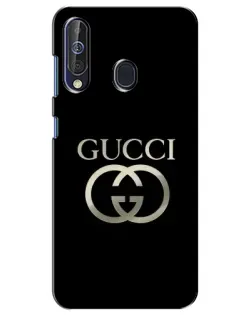 Чохол для Samsung Galaxy A60 2019 (A605F) з картинкою «Gucci — золото на чорному»