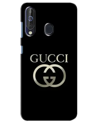 Чохол для Samsung Galaxy A60 2019 (A605F) з картинкою «Gucci — золото на чорному» Чохол для Samsung Galaxy A60 2019 (A605F) з картинкою «Gucci — золото на чорному»