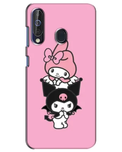 Чехол для Samsung Galaxy A60 2019 (A605F) с картинкой «My Melody и Kuromi» Чехол для Samsung Galaxy A60 2019 (A605F) с картинкой «My Melody и Kuromi»