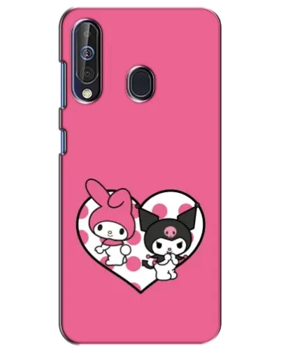 Чехол для Samsung Galaxy A60 2019 (A605F) с картинкой «Kuromi и My Melody» Чехол для Samsung Galaxy A60 2019 (A605F) с картинкой «Kuromi и My Melody»