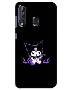 Чехол для Samsung Galaxy A60 2019 (A605F) с картинкой «Электрическая Kuromi»