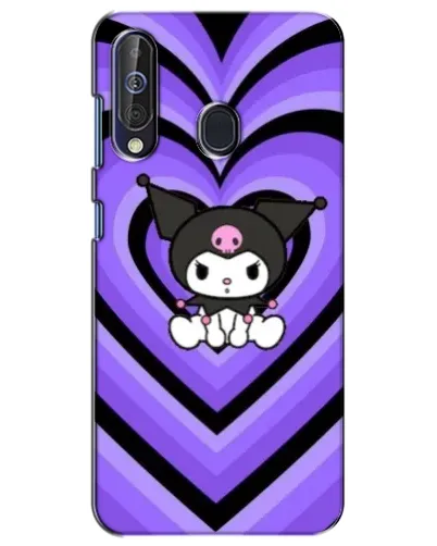 Чехол для Samsung Galaxy A60 2019 (A605F) с картинкой «Kuromi и фиолетовые сердца» Чехол для Samsung Galaxy A60 2019 (A605F) с картинкой «Kuromi и фиолетовые сердца»