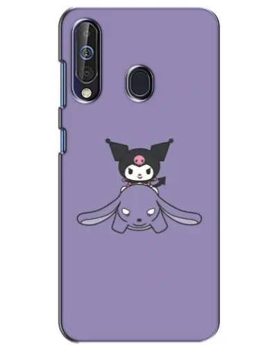Чехол для Samsung Galaxy A60 2019 (A605F) с картинкой «Kuromi на лиловом фоне» Чехол для Samsung Galaxy A60 2019 (A605F) с картинкой «Kuromi на лиловом фоне»