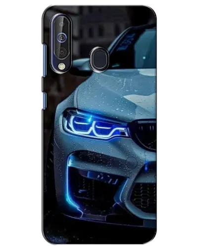 Чехол для Samsung Galaxy A60 2019 (A605F) с картинкой «Взгляд BMW с синими фарами» Чехол для Samsung Galaxy A60 2019 (A605F) с картинкой «Взгляд BMW с синими фарами»