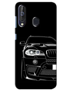 Чехол для Samsung Galaxy A60 2019 (A605F) с картинкой «Темный силуэт BMW»