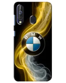 Чехол для Samsung Galaxy A60 2019 (A605F) с картинкой «Золотистый дым BMW»