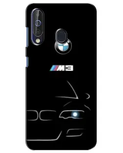 Чехол для Samsung Galaxy A60 2019 (A605F) с картинкой «Минималистичный принт BMW M3»
