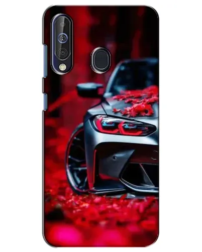Чехол для Samsung Galaxy A60 2019 (A605F) с картинкой «Спортивная BMW и цветы» Чехол для Samsung Galaxy A60 2019 (A605F) с картинкой «Спортивная BMW и цветы»