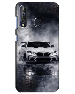 Чехол для Samsung Galaxy A60 2019 (A605F) с картинкой «BMW сквозь туман»