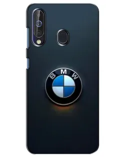 Чехол для Samsung Galaxy A60 2019 (A605F) с картинкой «Логотип BMW — минимализм»
