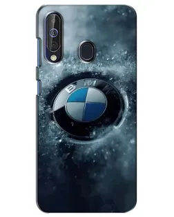Чохол для Samsung Galaxy A60 2019 (A605F) з картинкою «Логотип BMW — лід»