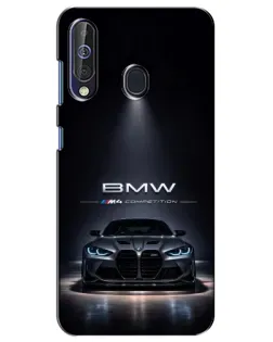 Чохол для Samsung Galaxy A60 2019 (A605F) з картинкою «BMW крізь нічне місто»