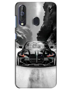 Чохол для Samsung Galaxy A60 2019 (A605F) з картинкою «BMW — акварельний дрифт»