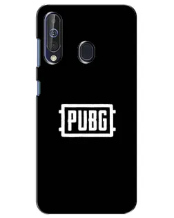 Чохол для Samsung Galaxy A60 2019 (A605F) з картинкою «Лого BMW — металевий блиск»