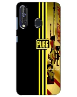 Чохол для Samsung Galaxy A60 2019 (A605F) з картинкою «PUBG — камуфляжний шолом»