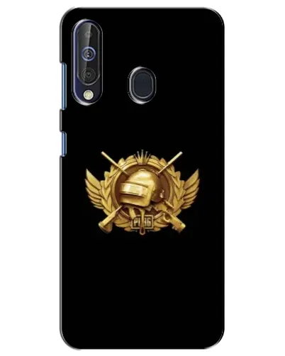 Чохол для Samsung Galaxy A60 2019 (A605F) з картинкою «PUBG — помаранчевий градієнт»