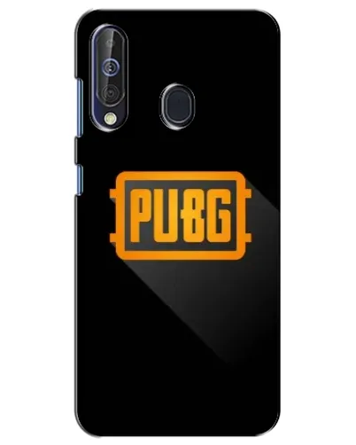 Чохол для Samsung Galaxy A60 2019 (A605F) з картинкою «PUBG — рамка лого»